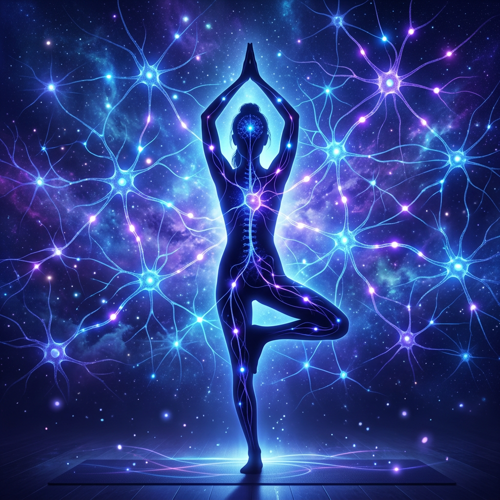 Neural Energy Flow of Yoga